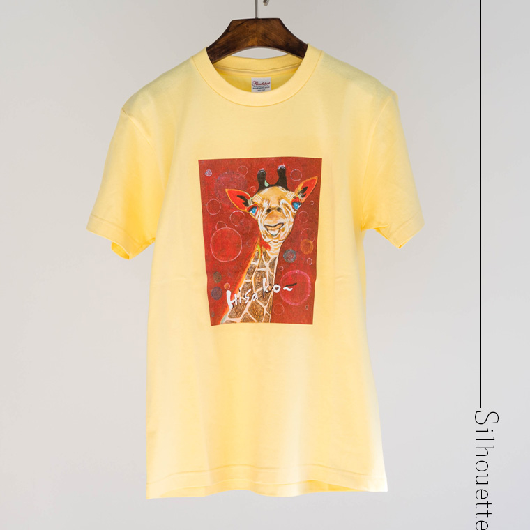 【宇都宮動物園×HISAKOコラボ商品】Tシャツ(キリン)
