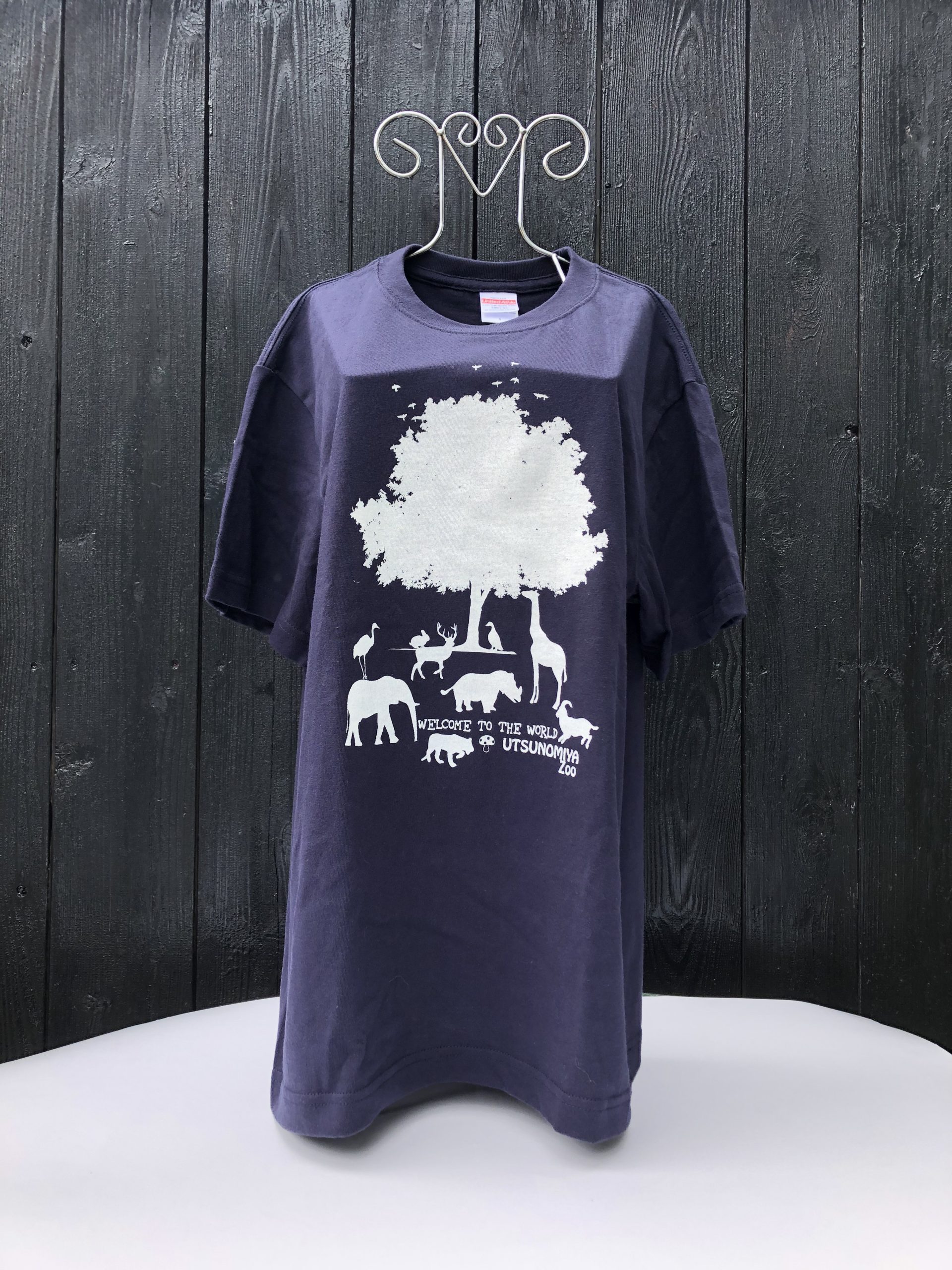 宇都宮動物園オリジナルTシャツ①(大人用)
