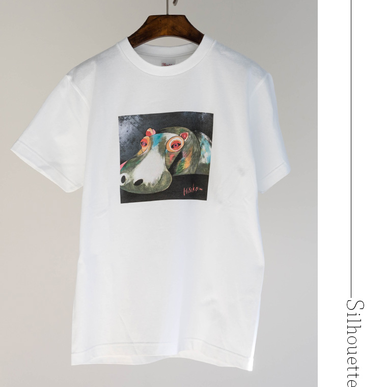 【宇都宮動物園×HISAKOコラボ商品】Tシャツ(カバのハナ)